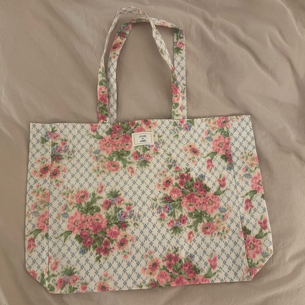 NEW Sezane Ama Andion Tote Bag